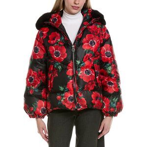 Gorski Womens Après Down Ski Jacket, Black